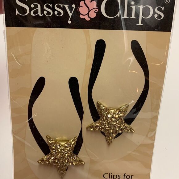 Sassy Clips Accessories - COPY - Sassy Clips-Gold Star